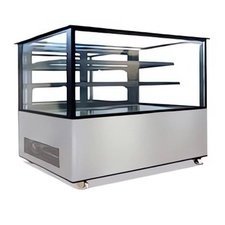 116DPD90.jpg By Kitchen DPD-90 Soğutmalı Pasta Teşhir Dolabı, 390 L - Görsel 1