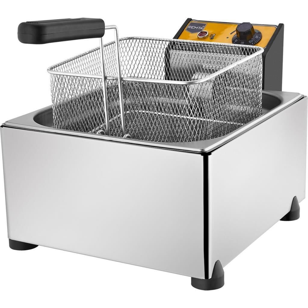 117REMR101.jpeg Remta 8 lt Elektrikli Fritöz - R101 - Görsel 1