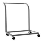 Empero Kollu Kaset Taşıma Arabası, Paslanmaz Çelik