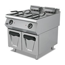 119EMPPLS9FE020.jpg Empero 900 Plus Dolaplı Fritöz, 24+24 L, Elektrikli - Görsel 1