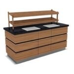 Empero Kapadokya Ekmek Servis Ünitesi, 160x90x90 cm