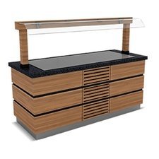 119KPDPSSU03.jpg Empero Kapadokya Paslanmaz Soğuk Servis Ünitesi, Nefeslikli, 140x90x90/155 cm - Görsel 1