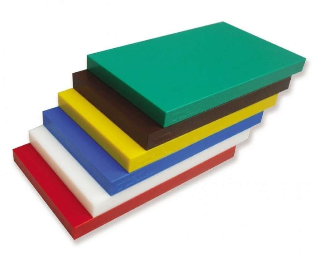 119TRK014.jpeg Türkay Polietilen Kesme Tahtası ,30x50x4 cm, Mavi - Görsel 1