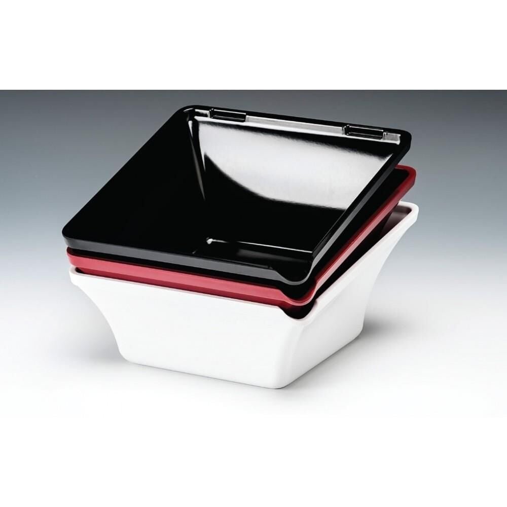 123ALKK2013K.jpeg Alkan K-2013 Melamin Teşhir Standı 22 x 22 cm Bordo - Görsel 1