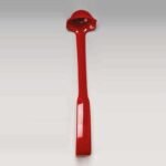 Zicco Polikarbon Açıkbüfe Sos Kepçesi Çift Taraflı Kırmızı 27 cm