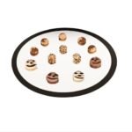 Zicco Aynalı Yuvarlak Teşhir Standı, 60 cm