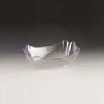 Zicco ZCP 337 – 1 Dikdörtgen Polikarbon Teşhir Kasesi, 27x18x9 cm, Şeffaf