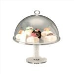 Zicco ZCP-733 Polikarbon Kapaklı Fanus, 32.5x h:32 cm