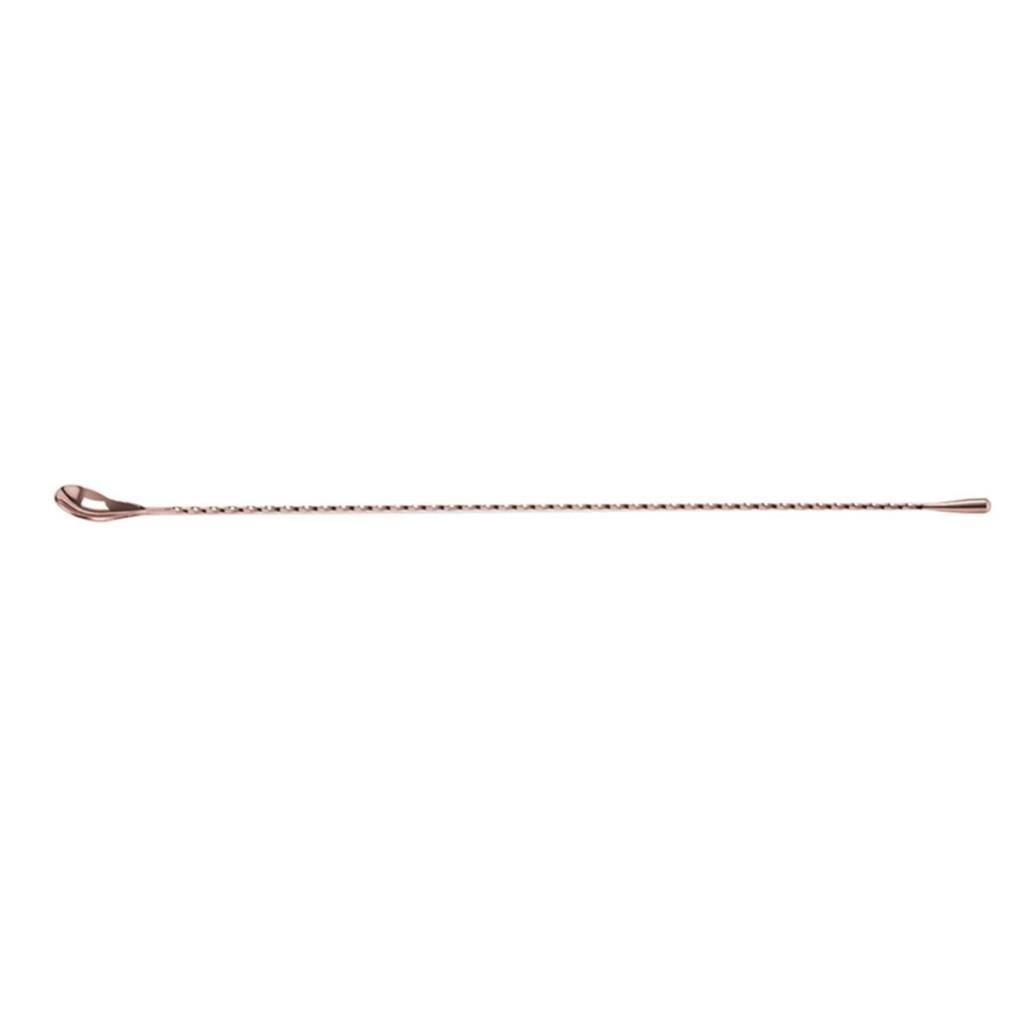 123ALKZKB280.jpeg Zicco ZKB-280 Burgulu Bar Kaşığı, Bakır Kaplama, 50 cm - Görsel 1