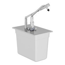 128170104.jpg Kalando KD-0214-150 GN 1/4 Kollu Sos Pompası, 3.75 L - Görsel 1