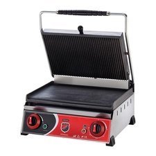 1512131DZ.jpg SilverInox 2131DZ Altı Düz Tost Makinesi, 20 Dilim, Elektrikli - Görsel 1