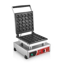 151B20.jpg SilverInox B20 Kalpli Bubble Waffle Makinesi, Tekli, Kapaklı, Elektrikli - Görsel 1