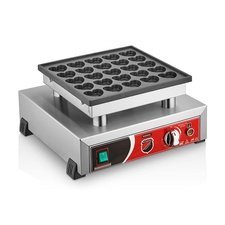 151B21.jpg SilverInox B21 Kalpli Bubble Waffle Makinesi, Tekli, Elektrikli - Görsel 1