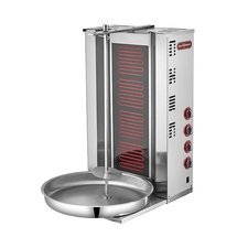 151ED07.jpg SilverInox ED-07 Döner Ocağı, 4 Radyanlı, Elektrikli - Görsel 1