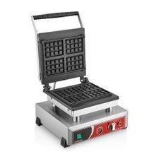 151WF.jpg SilverInox WF Dörtlü Kare Model Waffle Makinesi, Elektrikli - Görsel 1