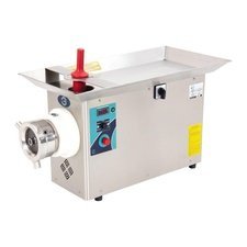 158UKMS42PT.jpg Bosfor No:42 Et Kıyma Makinesi, Soğutmalı, Paslanmaz Kafa, Trifaze - Görsel 1