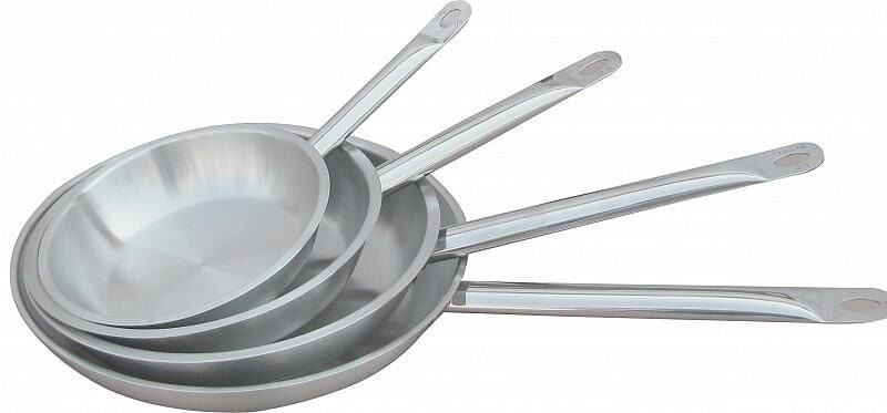 201KAY52009000003.jpeg Kayalar Tek Saplı Çelik Kızartma Tavası 26x5 cm 2,9 Litre - Görsel 1