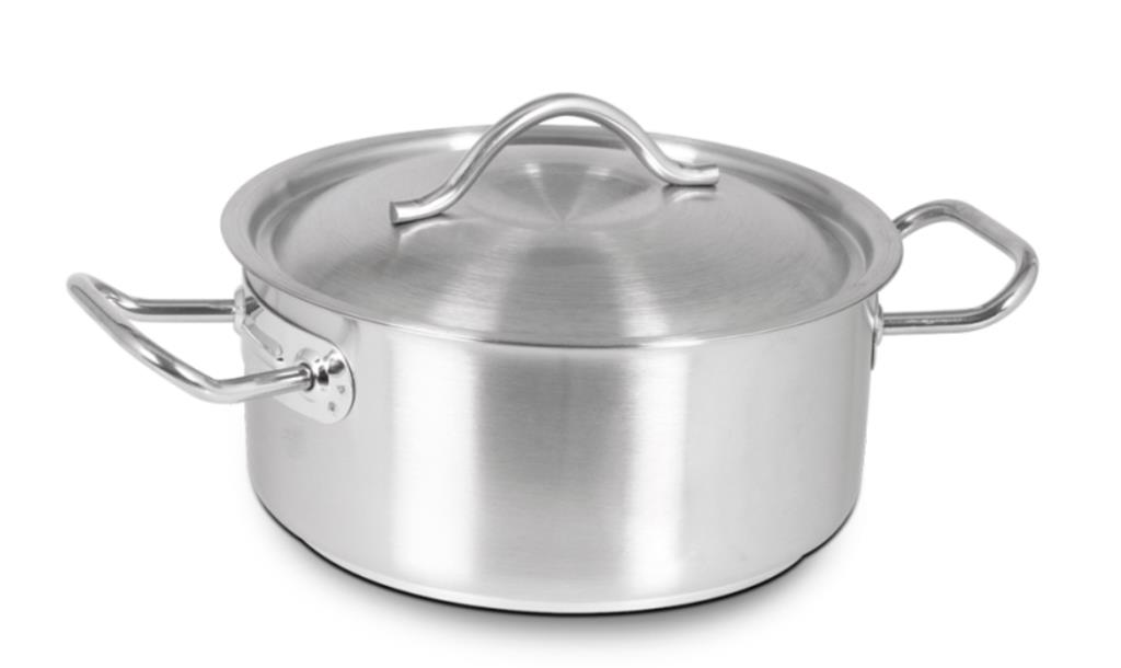 202KAP30142419.png Kapp Çelik Tencere - Silindirik 24x19,5 cm - 8,8 Lt - Görsel 1