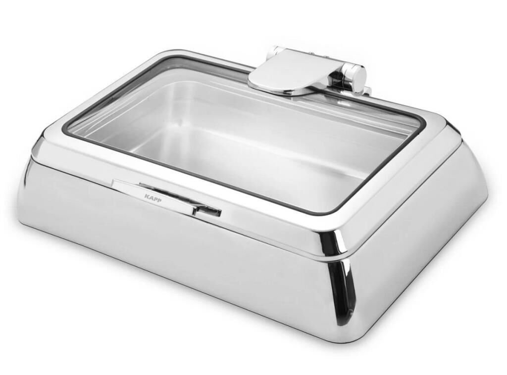 202KAP56012011.jpeg Kapp Chafing Dish Vega GN 1/1 9 Litre - Görsel 1