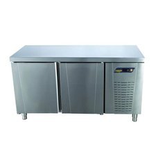 204TNP82WOBS.jpg Ndustrio TNP-82-WOBS Tezgah Tip Sırtsız Pastane Derin Dondurucu, 2 Kapılı - Görsel 1