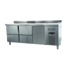 204TPS636D.jpg Ndustrio TPS-63-6D Tezgah Tip Snack Buzdolabı, 6 Çekmeceli - Görsel 1