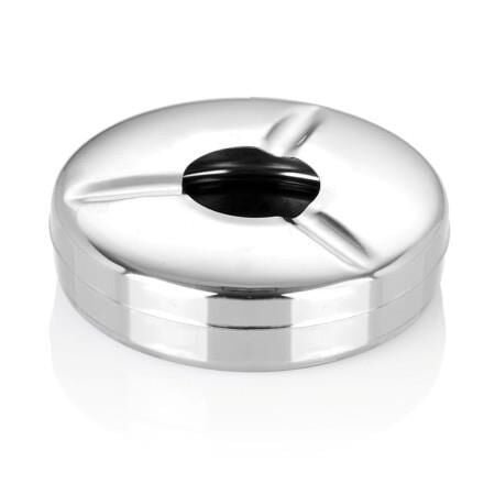 205OZB6801.jpeg Özbir Metal Kapaklı Küllük 12 cm - Görsel 1