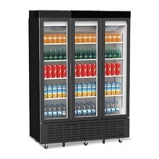 231SDS1510DC3YF.jpg Senox SDS-1510 Dik Tip Kanopili Market Teşhir Dolabı, 3 Kapılı - Görsel 1