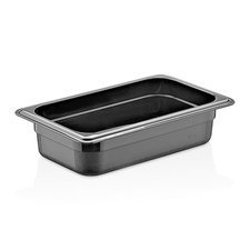 23401GNP1465B.jpg GastroPlast GN 1/4-65 mm Polikarbon Gastronorm Küvet, Siyah - Görsel 1