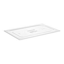 23401GNPLSS11.jpg GastroPlast GN 1/1 Paslanmaz Küvet Uyumlu Polikarbon Gastronom Küvet Kapak - Görsel 1