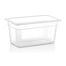 23401GNPP13150.jpg GastroPlast GN 1/3-150 mm Polipropilen Gastronorm Küvet - Görsel 1