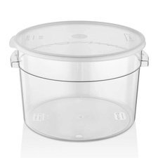 23401GRP18.jpg GastroPlast GRP-18 Polikarbon Yuvarlak Saklama Kabı, 17 L - Görsel 1