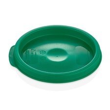 23401GRPL1G.jpg GastroPlast GRPL-1 Yuvarlak Saklama Kabı Kapağı, GRP-1 Uyumlu, Yeşil - Görsel 1