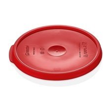 23401GRPPL12K.jpg GastroPlast GRPPL-12 Polipropilen Yuvarlak Saklama Kabı Kapağı, Kırmızı - Görsel 1