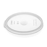 GastroPlast GRPPL-2 Yuvarlak Saklama Kabı Kapağı, GRPP-2/4 Uyumlu, Şeffaf