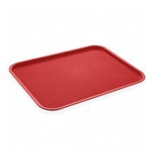 23401GTPP3748RED.jpg GastroPlast GTPP-3748 Polipropilen Servis Tepsisi, 37x48 cm, Kırmızı - Görsel 1