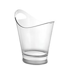 23402GCIB01.jpg GastroCups GCIB-01 Polikarbon Buz Kovası, 4 L, Şeffaf - Görsel 1