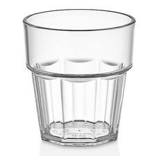 23402GCTR19.jpg GastroCups Casablanca Bardak, 200 ml, Tritan, Şeffaf - Görsel 1