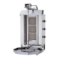 249KLG220.jpg Kalitegaz KLG220 Döner Ocağı, 3 Radyanlı, Gazlı, Üstten Motorlu - Görsel 1