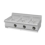 Kalitegaz 700 Seri 3 Brülörlü Tek Sıra Ocak, 120x70x29 cm, Gazlı