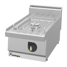 249SC4070G.jpg Kalitegaz 700 Seri Tek Sıra Ocak, 40x70x29 cm, Gazlı - Görsel 1