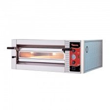 250E4351A.jpg Rinnova 35 cm x 4 Pizza Kapasiteli Tek Katlı Pizza Fırını, Elektrikli - Görsel 1