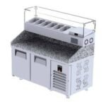 Iceinox PTS.GR.330.CR Make Up GN Buzdolabı, 150x80x108/150 cm