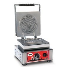 290WE01S.jpg GMG WE 01 Amore S Yonca Model Waffle Makinesi, Değişebilir Plaka - Görsel 1