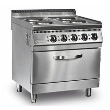 30170SFEM1823.jpg Pimak 6 Gözlü Kuzine, 1 Fırınlı, 120x70x85 cm, Elektrikli - Görsel 1