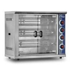 301M004DE-20251117-213956.jpg Pimak Tek Vitrinli Piliç Çevirme Makinesi, 15 Piliç Kapasiteli, Elektrikli - Görsel 1