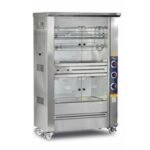 Pimak Tamburlu Piliç Çevirme Makinesi, Dinlendirmeli, 25 Piliç, Doğalgazlı