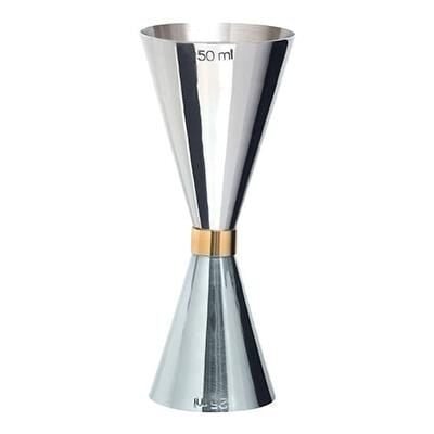 333FLR132.jpeg Flora Slim Jigger 25/50 cc - Görsel 1