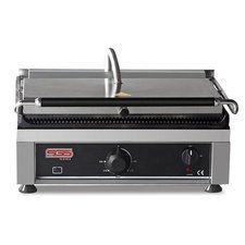 362TG2735E.jpg SGS TG 2735 E Alt Üst Girintili Tost Makinesi, Tek Kapaklı, Elektrikli - Görsel 1