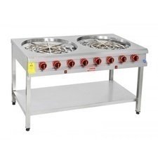 367HMKTBMBROG2.jpg Himaksan HMK-MBROG 2 Taban Raflı Motorlu Börek Ocağı, Doğalgazlı - Görsel 1