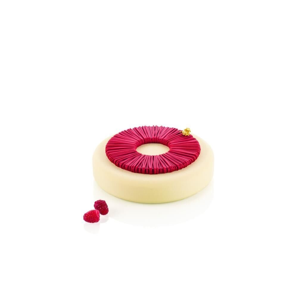 368SLM36382870065.jpeg Silikomart Tutù 100 Yuvarlak Silikon Kek Kalıbı 2'li - Görsel 1